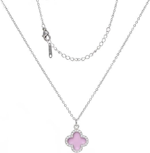 Gold Plated Four Leaf necklace